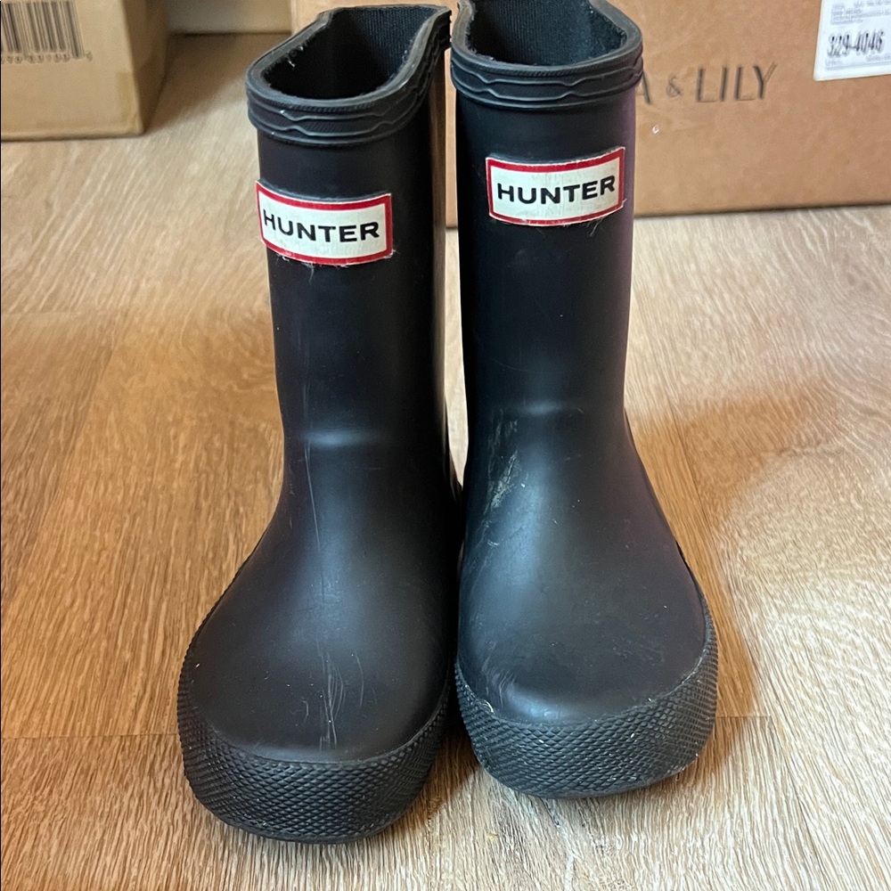 Hunter Classic Black Waterproof Boots